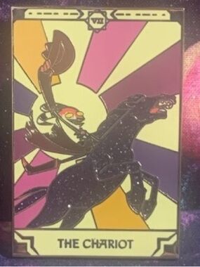 Helluva Boss Blitz Tarot Pin